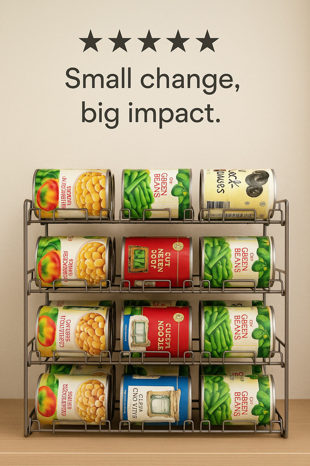 SimpleHouseware Stackable Metal Can Rack Organizer, Bronze - Use Cases for the SimpleHouseware Can Rack Organizer