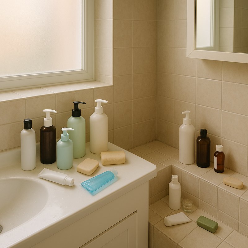 Adhesive Shower Caddy: The Ultimate Bath Organizer