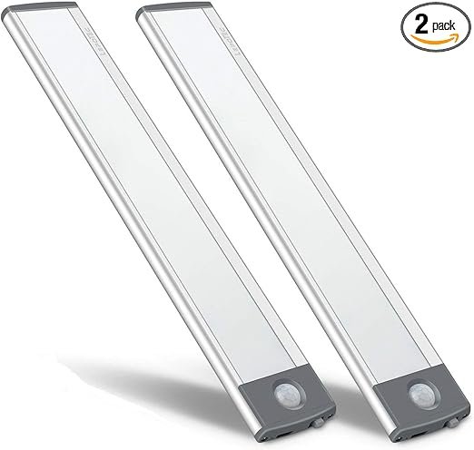 LEPOTEC 30-LED Motion Sensor Cabinet Light,Magnetic Motion Activated Under Counter Closet Lighting, Wireless USB Rechargeable Kitchen Cupboard Night Lights,Motion Activated Light Bar-2Pack - Use Cases for LEPOTEC Motion Sensor Light