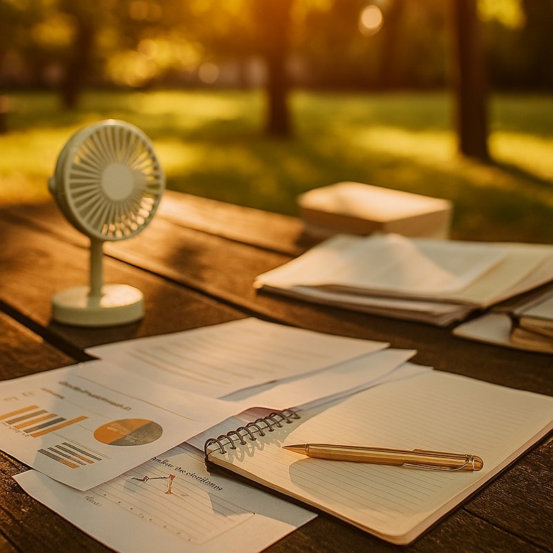 Stay Cool Anywhere with the JISULIFE Portable Neck Fan