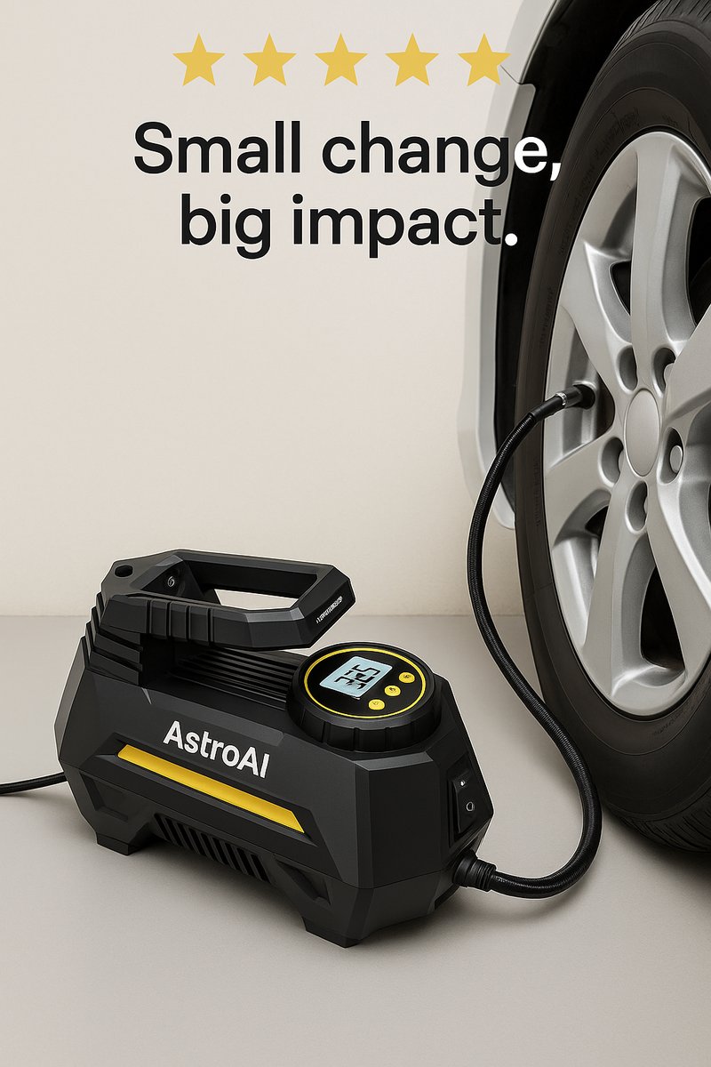 AstroAI Tire Inflator Portable Air Compressor Tire Air Pump for Car Tires - Car Accessories, 12V DC Auto Pump with Digital Pressure Gauge, Emergency LED Light for Bicycle, Balloons, Yellow - Use Cases for the AstroAI Tire Inflator