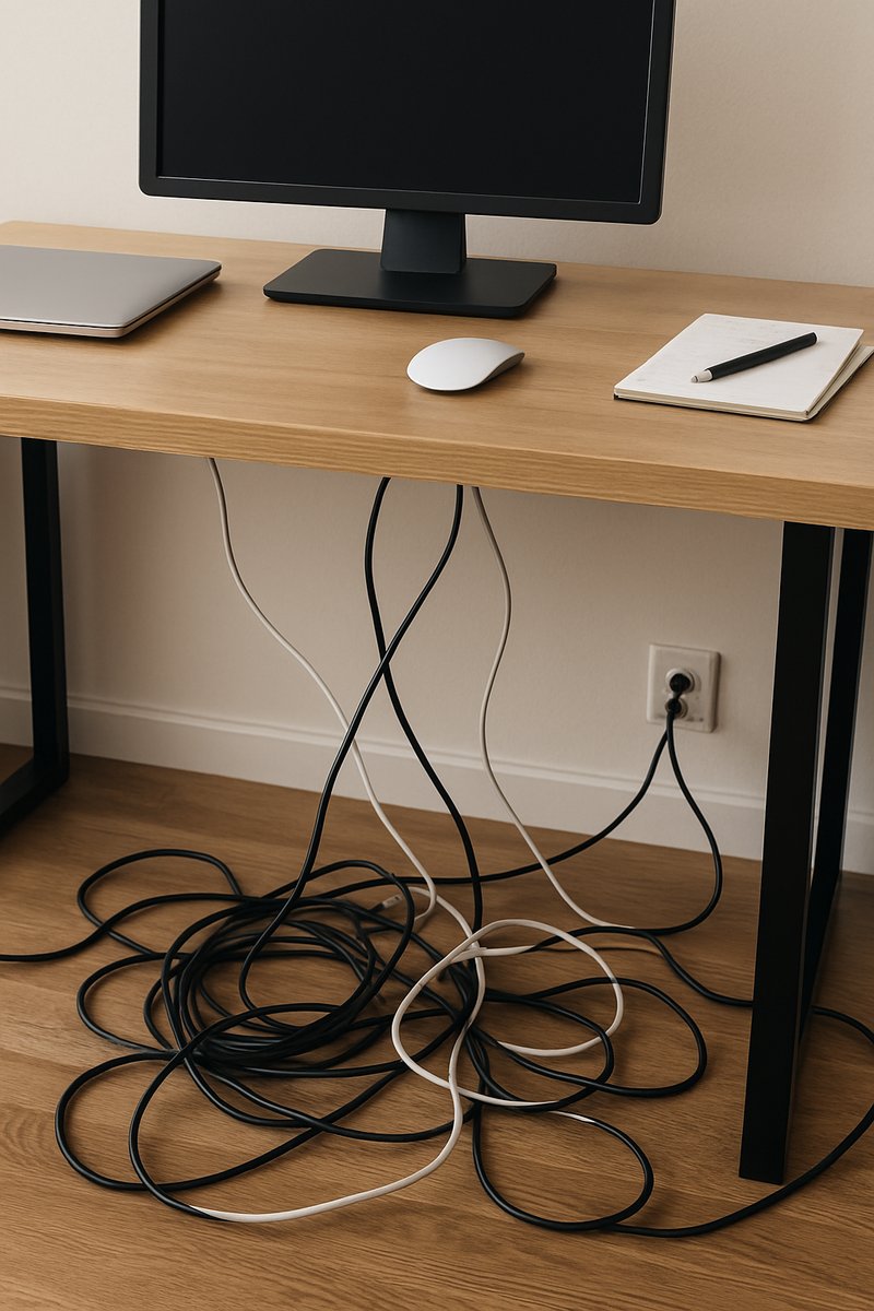 Effortless Desk Organization with Cinati Cable Tray