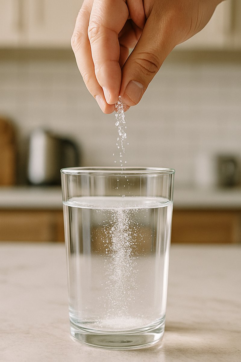 Hydration Hack: Salt in Water for Better Absorption - The Role of Electrolytes
