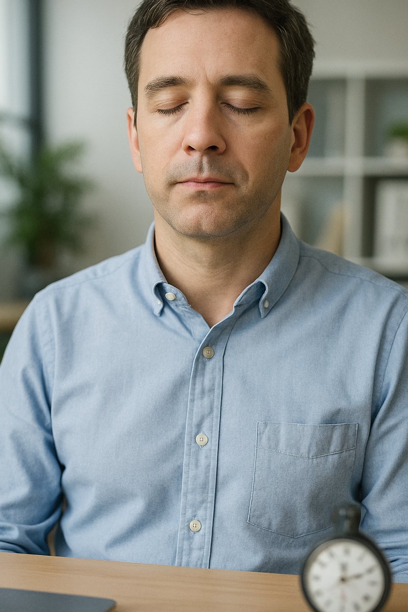 Quick Calm: Breathe Stress Away Instantly - Practical Tips for Practicing in a Busy Office